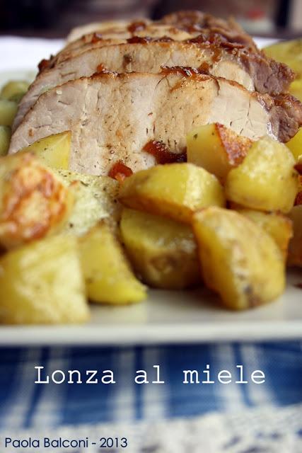 Lonza arrosto col miele