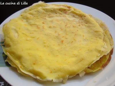 Dolci: Crepes all'arancia