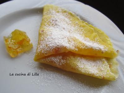 Dolci: Crepes all'arancia