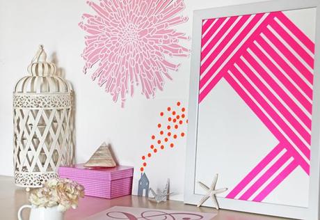 Make your art DIY with washi tape