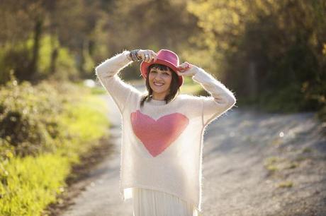 A see through skirt … a see through heart