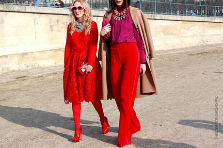 In the Street...The Red never stops #5...Milan & Paris