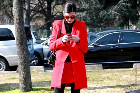 In the Street...The Red never stops #5...Milan & Paris