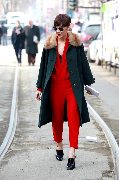 In the Street...The Red never stops #5...Milan & Paris