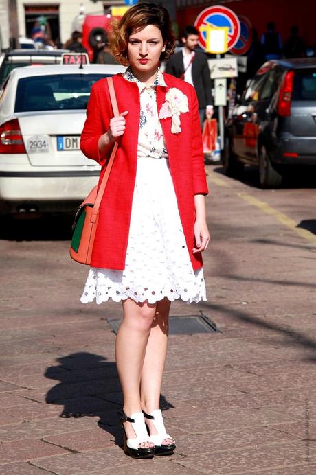 In the Street...The Red never stops #5...Milan & Paris