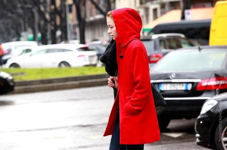 In the Street...The Red never stops #5...Milan & Paris