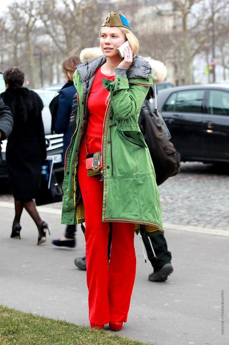 In the Street...The Red never stops #5...Milan & Paris