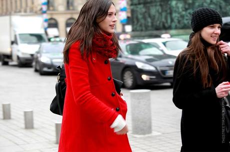 In the Street...The Red never stops #5...Milan & Paris