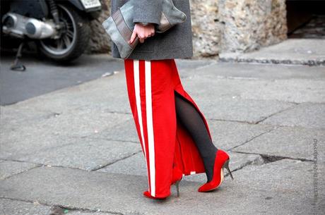 In the Street...The Red never stops #5...Milan & Paris