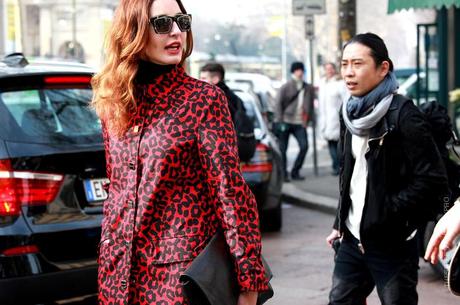 In the Street...The Red never stops #5...Milan & Paris