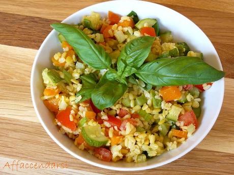 Insalata di lenticchie gialla !