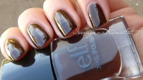 elf chocolate review swatch swatches recensione smalto unghie nail polish lacquer