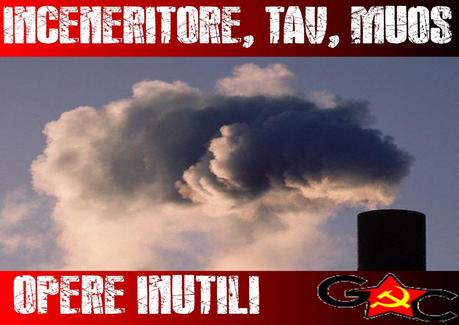 Inceneritore, tav e muos: opere inutili- Serata d'informazione e dibattito a Grugliasco