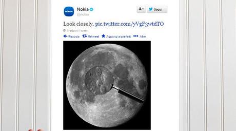 “Look closely”guardare ravvicinato di Nokia