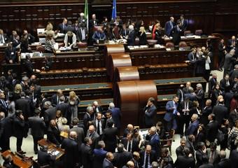 Panoramica della Camera dei Deputati