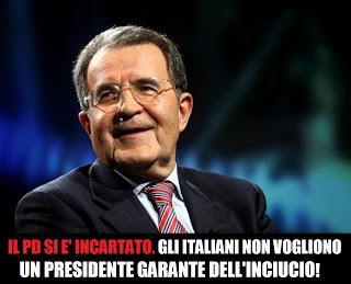 Non vogliamo un Presidente garante dell'inciucio!