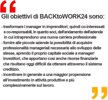 BackToWork24 imprenditori