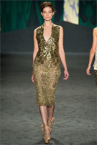 S/S 2013 fashion trends: metallic