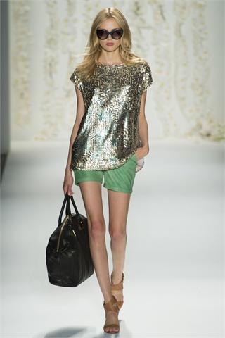 S/S 2013 fashion trends: metallic