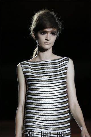 S/S 2013 fashion trends: metallic