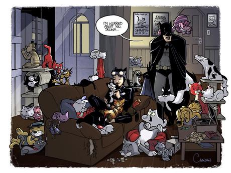 Batman, Catwoman e i suoi gatti