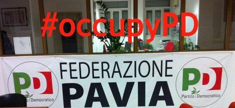 Anche a Pavia i giovani democratici occupano la sede del PD. Sono con voi #occupypd