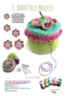 Crochet: Quadro tattile Art Book n. 1 Il Giardino Incantato