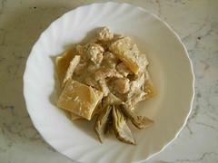 RICETTE: paccheri alla crema di carciofo e gamberetti