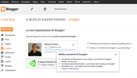 I commenti di Google+ arrivano su Blogger!