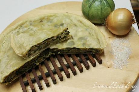 Tourte de courgette de la Comté de Nice - Torta di zucchine alla nizzarda