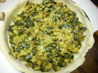 Tourte de courgette de la Comté de Nice - Torta di zucchine alla nizzarda