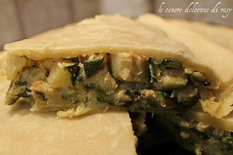 Tourte de courgette de la Comté de Nice - Torta di zucchine alla nizzarda