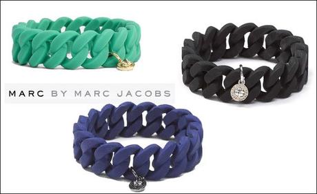 Rubber bracelet by Marc Jarcobs