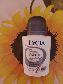 Lycia anti odorante Invisible Fast Dry