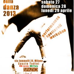 Giornata mondiale della danza 2013 a Spazio Tadini: tre giorni di spettacoli e workshop