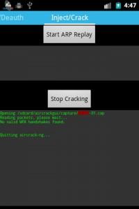 AircrackGUI: wifi crack da smartphone Android