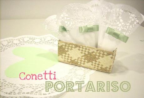 [HANDMADE] Conetti portariso