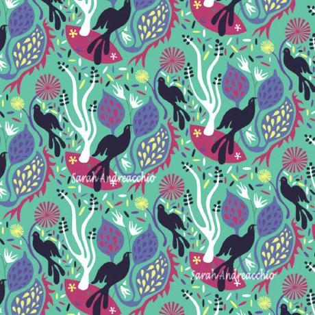 DELIZIOSI PATTERNS E DECORAZIONI NEGLI ARTWORKS DI SARAH ANDREACCHIO