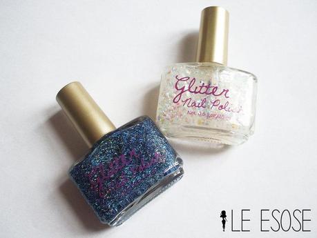 H&m; glitter nail polish!