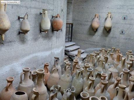 Le anfore romane nei sotterranei della tomba di Giulietta a Verona