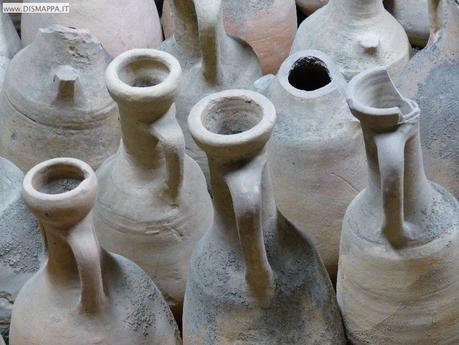Le anfore romane nei sotterranei della tomba di Giulietta a Verona