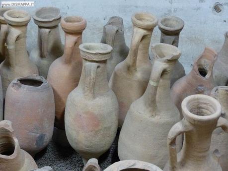 Le anfore romane nei sotterranei della tomba di Giulietta a Verona