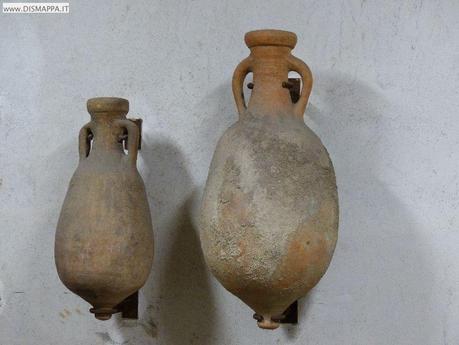 Le anfore romane nei sotterranei della tomba di Giulietta a Verona