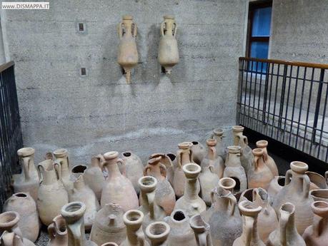 Le anfore romane nei sotterranei della tomba di Giulietta a Verona
