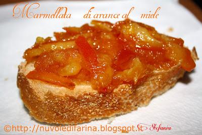 Marmellata di arance al miele