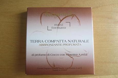 The ABC Challenge: B come Bottega Verde Terra abbronzante profumata compatta naturale al profumo di Cocco con Vitamina A ed E