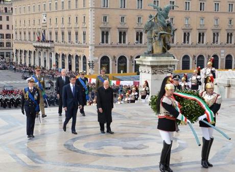 Roma/ Il Capo dello Stato all’Altare della Patria