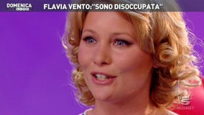 Flavia Vento lancia un accorato appello in tv per trovare lavoro