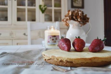 My Cedar & Strawberry Cake -shabby&countrylife.blogspot.it