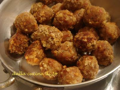 Polpettine 'rocher' al forno